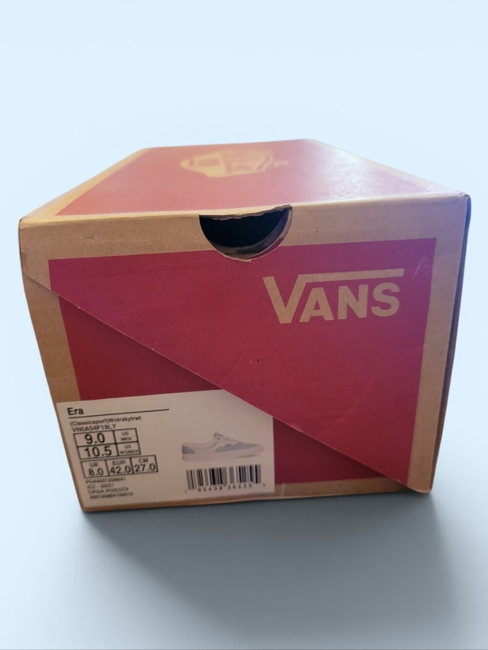 VansEra Wear-Resistant Non-Slip Classic Casual Skate Shoes Blue White, Men's 9, - Picture 14 of 15